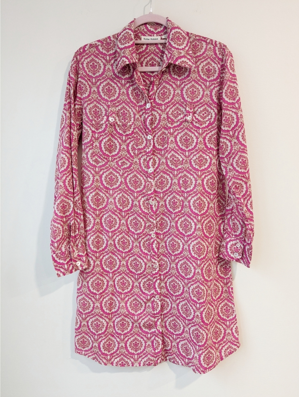 Roller Rabbit Medallion Shirt Dress